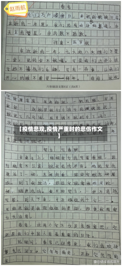 【疫情悲观,疫情严重时的悲伤作文】