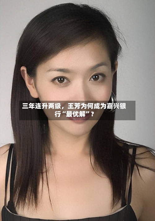 三年连升两级	，王芳为何成为嘉兴银行“最优解”？-第2张图片