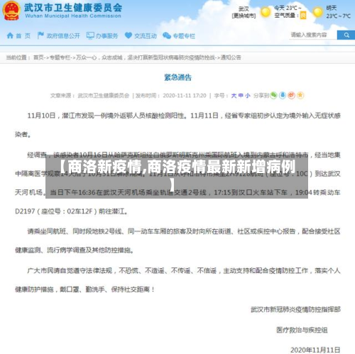 【商洛新疫情,商洛疫情最新新增病例】