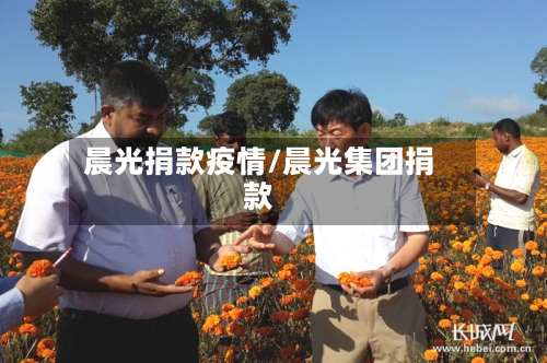 晨光捐款疫情/晨光集团捐款-第2张图片